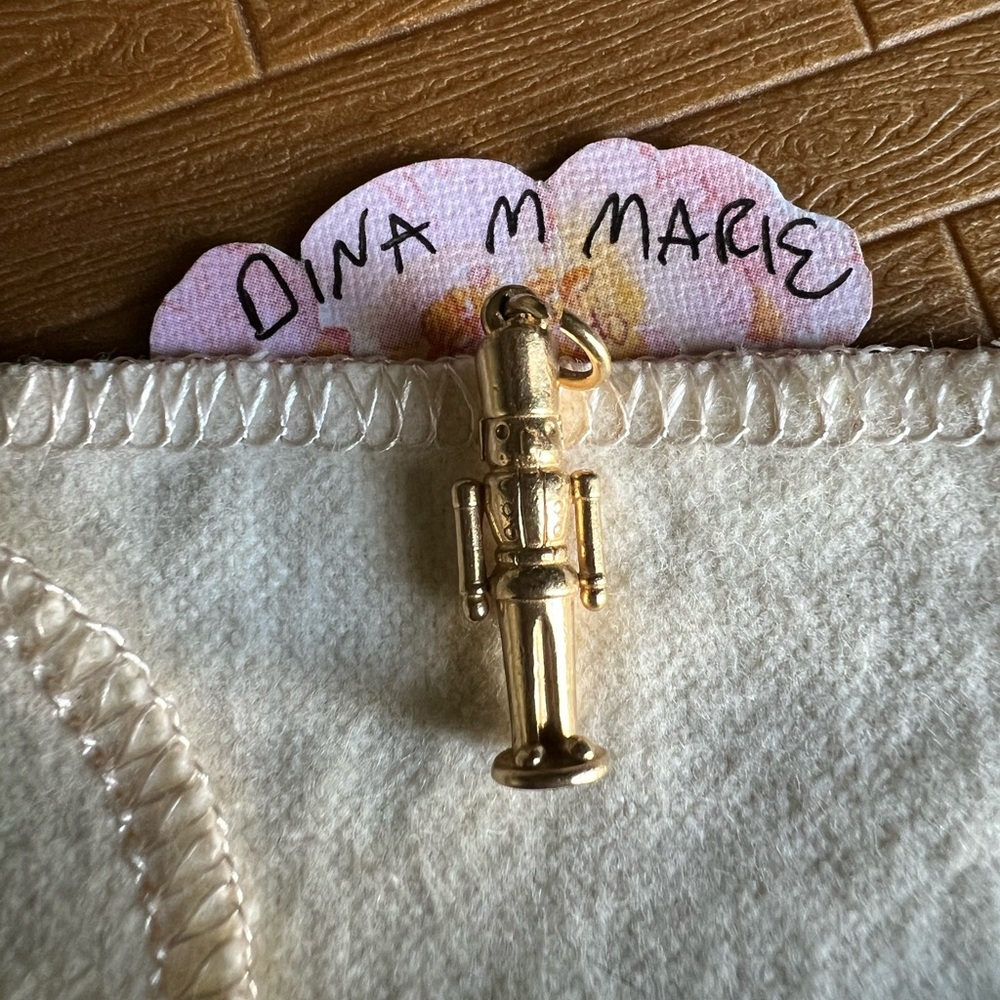 James Avery Retired 14kt Yellow Gold Nutcracker Charm!